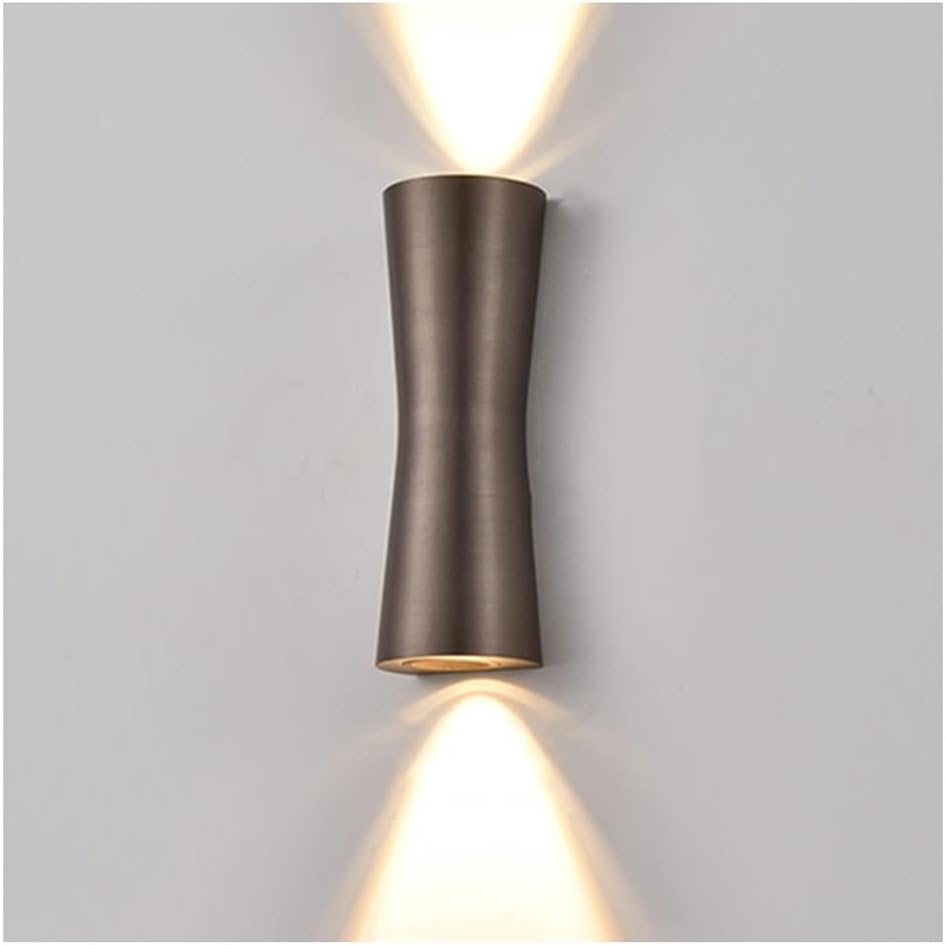 Wall Light 2pcs Wall Light LED12W, 20 * 7 * 5cm Aluminum Light Modern Living Room Bedroom Wall Light Bathroom Light Bedside Light Study Hallway Stairwell Wall Light (Color : Style5)