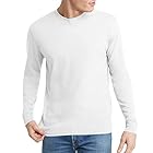 Hanes Originals Men's Tri-Blend Long Sleeve T-Shirt, ECO White, X Large
