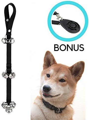 Potty Doorbells for Dog Training by PetPawa - Adjustable Dog Doorbells - 1.4 Inch Dog Bell with Doggie Doorbell – Potty Training for Puppies