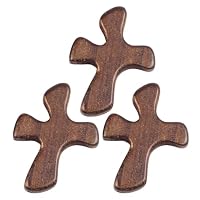 Piccola Croce In Legno Da Preghiera Portatile - Per Devozione Personale, Collezionismo, Regalo Spirituale