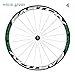 Vélo de vélo Multicolore Rims Autocollants réfléchissants décalques Cyclisme Protecteur de sécurité 26/27.5inch Roue de Voiture VTT Vélo Accessoires Autocollants Stickers Ensemble (Color : 4)