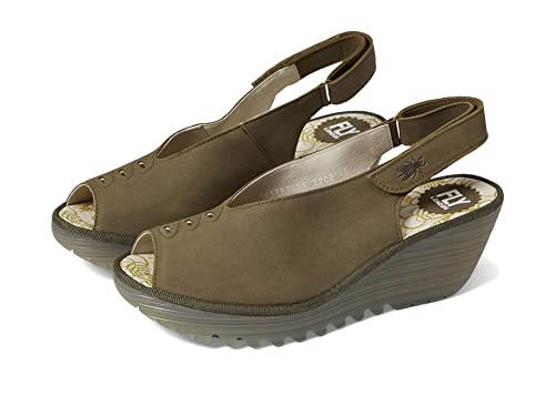 FLY London Yeay387fly de mujer con cuña ligera y ajuste regulable para caminar sin fatiga