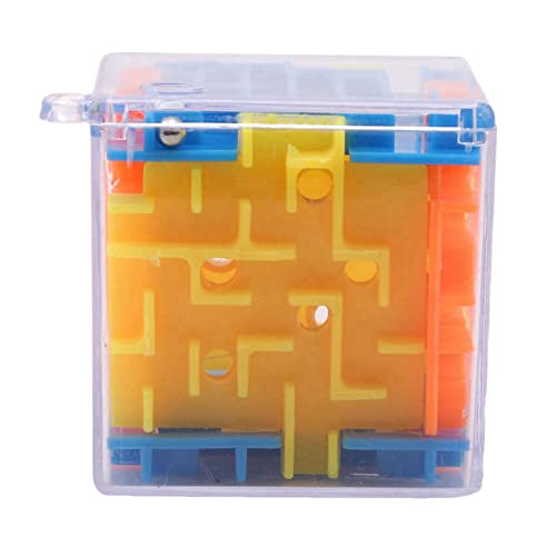 Chenhn Colorful 3D Cube Maze Ball Creative Mind Puzzle Box Puzzle Game Toys For Adults Kids(Style 1) #TOP2
