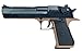 DESERT EAGLE 50AE CORPS TAN MUELLE (< 0,5 joules)