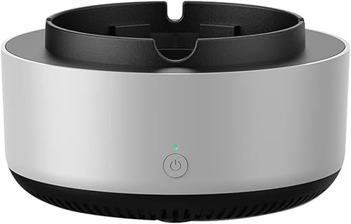 Purificador de coche y aire 2 en 1 dispositivo eliminación inteligente turboventilador potente con admisión 360 multifiltración para eliminar olores diseño desmontable ABS uso interior exterior