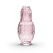 American Atelier Vintage Night Carafe - 2 PIECES, Luxury Display for All Occasions - Pink