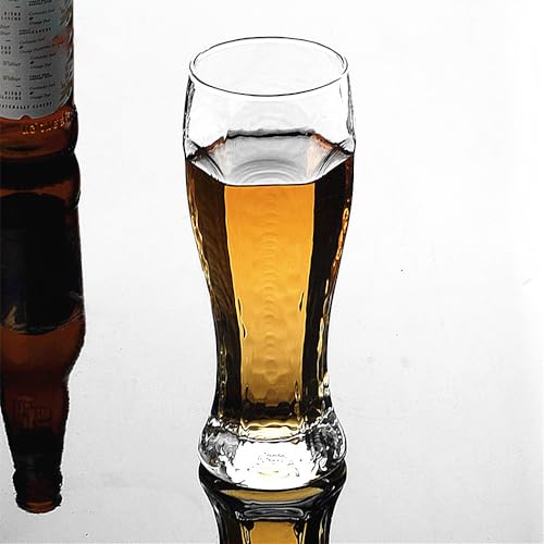 Set de 4 vasos para cerveza, cristal claro 15.52 fl oz miniatura 2