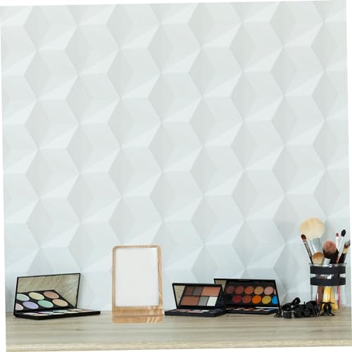 Espejo de Maquillaje de Madera Portátil con Luz miniatura 5
