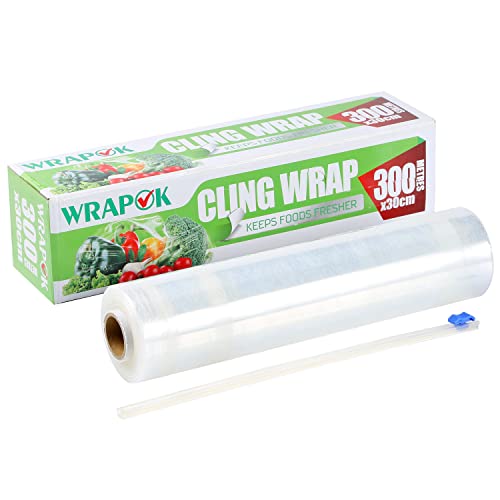 WRAPOK Catering Cling Film Dispenser and Cutter...