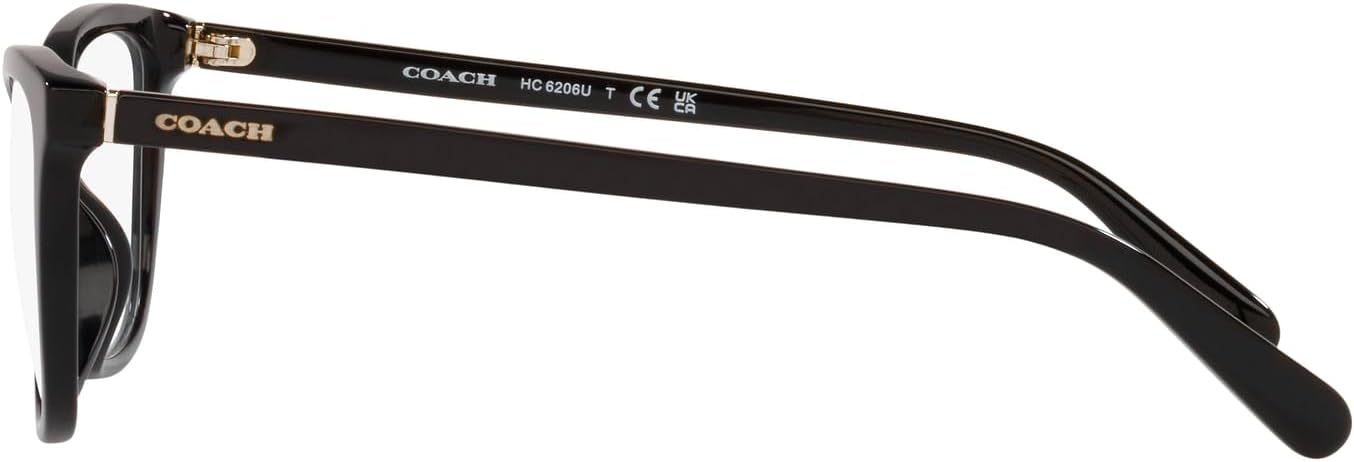 Coach womens Hc6206u Universal Fit Cat Eye Prescription Eyewear Frames