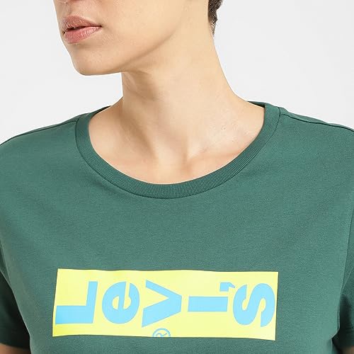 Image of Levi's Women's Brand Logo Crew Neck T-Shirt