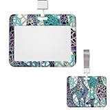 Matériau robuste : l'étui pour carte d'identité est fabriqué en matériau léger mais robuste qui est résistant à la chaleur, à l'usure ou à la casse. Scellez complètement vos cartes pour éviter les plis, la décoloration, les rayures ou la perte. L'étui pour cartes d'identité protégera votre carte contre les chocs soudains et les chutes, et vous serez loin des achats répétés, ce qui vous permet d'économiser du temps et de l'argent