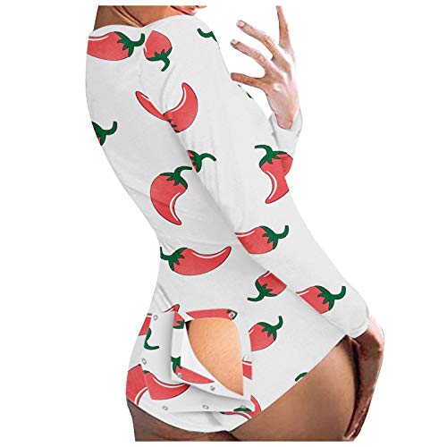 iQKA Jumpsuit for Girls 10-12 Short Sleeve Romper Womens Pajama Dress Christmas Pajamas Onesie Women(A-Red,S)