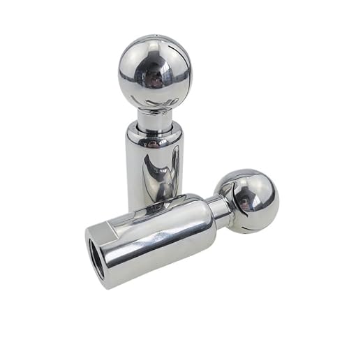 Rotary CIP Tank Cleaning Ball 3/8“ 1/2“ 3/4” 1“ BSPT Female Threaded 360 Degree Rotating Head Nozzle Stainless Steel SS304(3/8