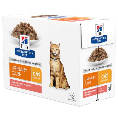 Hill's Katzenfutter C/D Lachs - 85 g