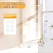 YOAEAILY Gold Frames 8X10 Double-Sided Gold Picture Frames Tabletop Acrylic Sign Holder for Wedding Table Number Holder Menu Holder Flyer holder Diaplay Stand with Removable Dot Stickers -3 Pack