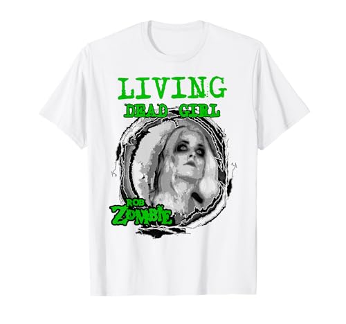 Image of Rob Zombie – Living Dead Girl On White T-Shirt