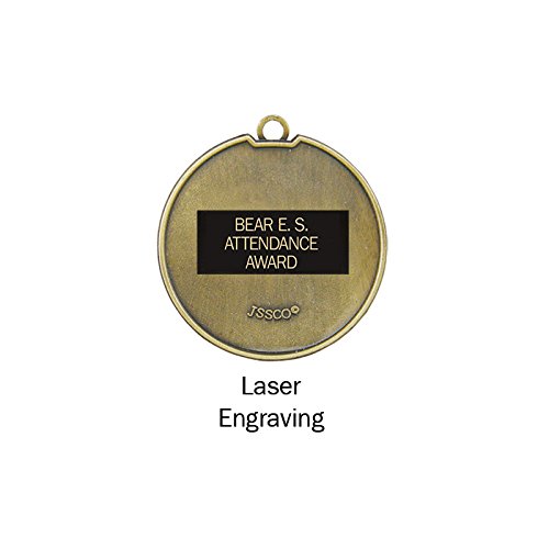 BSTWARM Reading Award Medal - 3.1'' Heavy Duty Reading Superstar