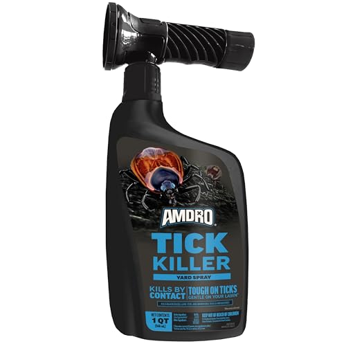 Amdro 100546786 Tick Killer Yard Spray RTS, Clear