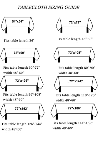 Minghing Linen Tablecloths, 72" X 90" White Linen Handmade Hemstitched Tablecloth 100% Pure Linen Rectangular Table Cloth For Spring Easter Summer Wedding Indoor Outdoor Machine Washable #TOP7