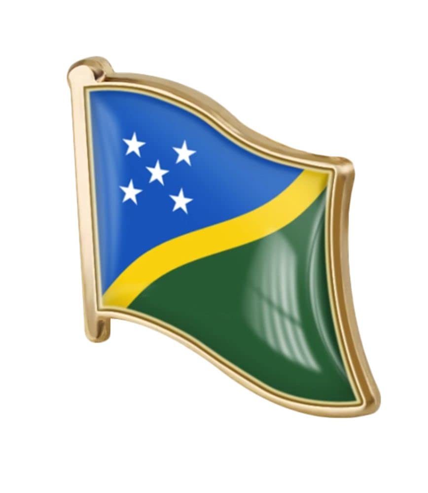 vmcoatdu Country Flag Pin Badge International Travel Brooch Metal Alloy Souvenir Pin for Hat Clothes Backpack