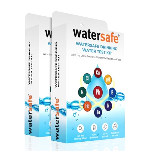 Watersafe® The Original Water Testing Kit for Drinking Water...