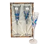 Schalen, Toast, Glas, Sektgläser Glas, Sektgläser für Brautpaar,