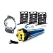Produktbild Ersatz-Set Rohrmotor: Somfy® Smart Home Funk Rolladenmotor S&SO RS100 io inkl. Einbruchschutz durch 3 Hochschiebesicherungen, Motorlager, Anschlusskabel und SW 60 Adapter/Mitnehmer. (RS100 io 15/17)