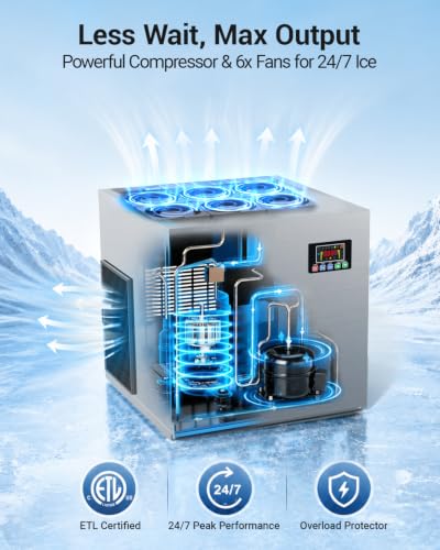 Commercial ice maker machine