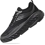 Extra Wide Steel Toe Shoes for Men, Super Lightweight Men's Safety Shoes Indestructible Construction Work Sneakers Black