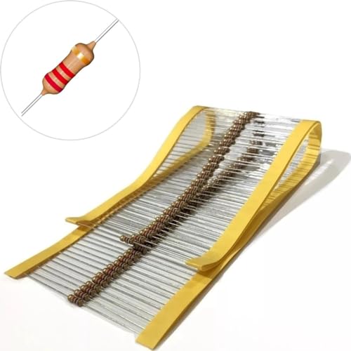 Resistor 2K2 2,2k -1/4W-5% Kit com 100 Unidades - Para Eletrônica