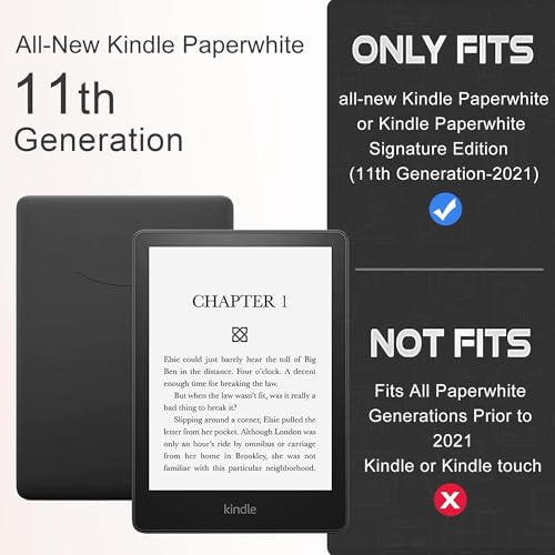 Cobak Kindle Paperwhite Case With Stand - Premium Pu Leather Cover With Auto Sleep/Wake thumb #1