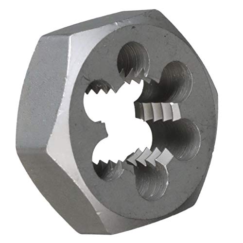 Drill America 12 Piece Carbon Steel NPT Pipe Tap and Die Set, 1/8\", 1/4\", 3/8\", 1/2\", 3/4\" and 1\" in Wooden Case