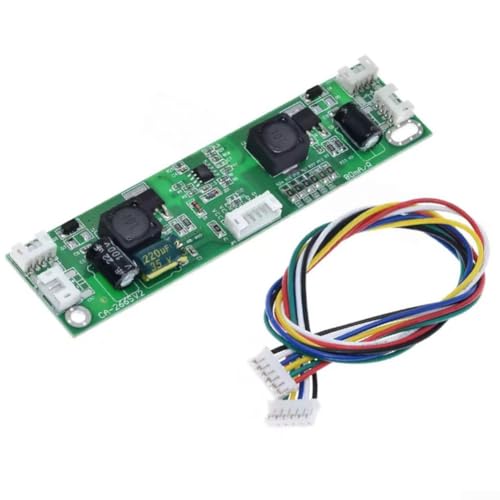 LED TV Backlight Boost Constant Current Board para LCD Monitor Inversor, 80-480mA Salida Ajustable, Hasta 88V, 12×3cm ABS Verde