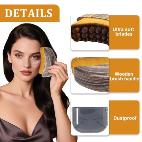 OYZOQ Lymphatische Gesichtsbürste, trockene Gesichtsbürste, lymph bürste, sanftes Lymphdrainage-Massagegerät, Kinn- und Kieferformung, trockenbürste lymphdrainage, um sich der Haut genau anzupassen