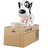 JCare Cute Choken Greedy Dog Model Piggy Bank Money Save Pot Coin Box Creative Children Kids Christmas Birthday Gift Moneybox