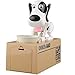JCare Cute Choken Greedy Dog Model Piggy Bank Money Save Pot Coin Box Creative Children Kids Christmas Birthday Gift Moneybox
