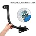 PRETYZOOM Fan Mount Bracket Sturdy Electric Fan Installation Tool for Home Industrial Use Easy to Install with Bent Design