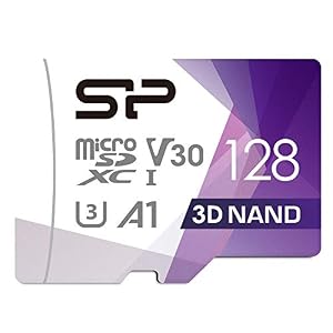 Silicon Power (FBE-SU128GBSTXDU3V20EU) MicroSDXC UHS-3 Speicherkarte (128 GB)