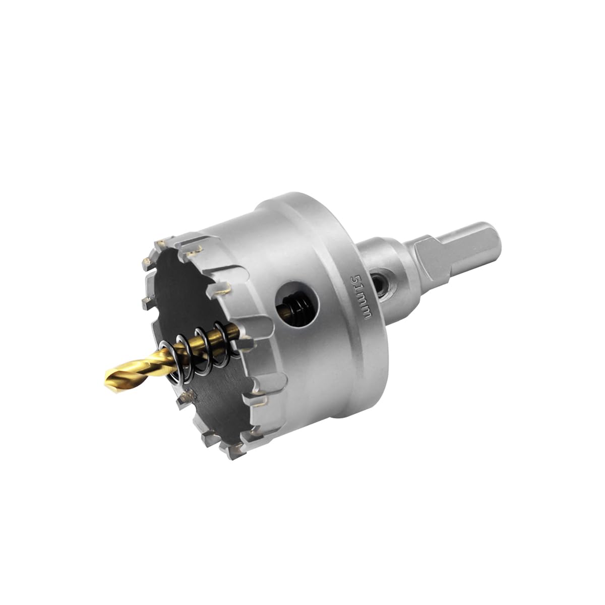 Aohhy Lochsäge Hartmetall Bohrer, Professional TCT Metall Bohrer für Edelstahl, Kunststoff, Messing, Eisen, Aluminium