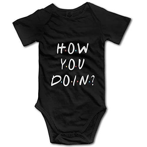 Image of LyCheer How You Doin? - Baby Onesie Birth Announcement Bodysuit Newborn Rompers Unisex