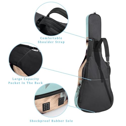 Housse de guitare acoustique pour protéger votre instrument de la pluie