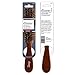 Diane Premium 100% Boar Bristle Styling Brush for Men and Barbers – Medium Bristles for Thick Coarse Hair – Use for Detangling, Smoothing, Wave Styles, Soft on Scalp, Restore Shine and Texture