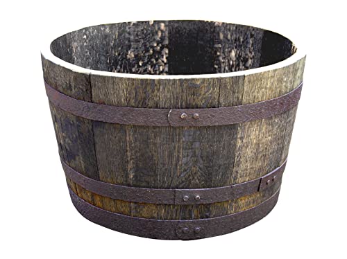 Temesso Halbes Fass aus original einem schottischen Whiskyfass (Oberfläche geölt)