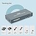 1x4 HDMI Extender Splitter Over Cat5e/Cat6/Cat7 Ethernet Cable Up to 50m/165ft - EDID Management & Bi-Directional IR Remote Control & POC Function Support 1080P@60Hz 3D (1 in 4 Out / 4-Port)