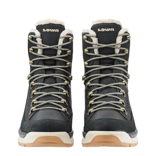 LOWA Stiefel hoch RENEGADE EVO ICE GTX Ws schwarz/champagner, 40