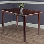 Winsome Perrone Drop Leaf Dining Table, for Dining Room, 29", Walnut - Image 2