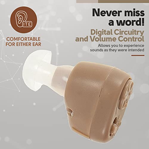 Medca Hearing Amplifier Ear Itc (Pair) #TOP6