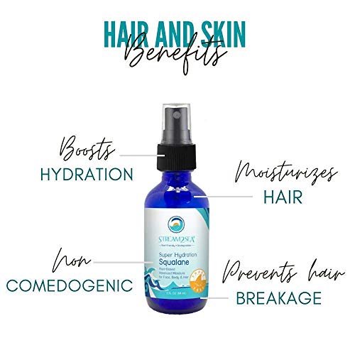 Stream2Sea 3-In-1 Conditioning Shampoo And Body Wash & Squalane Oil For For Moisturized Skin And Hair With Vitamin E - Natural Protection & Hydration For Skin - Reef Safe, Paraben Free & Biodegradable #TOP3