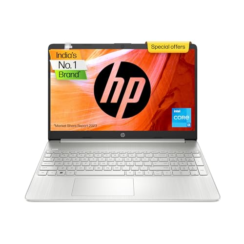 HP Laptop 15s, 11th Gen Intel Core i3-1115G4, 15.6-inch (39.6 cm), FHD, 8GB DDR4, 512GB SSD, Intel UHD Graphics, Thin & Light, Dual Speakers (Win 11, MSO 2021, Silver, 1.69 kg), fr2511TU